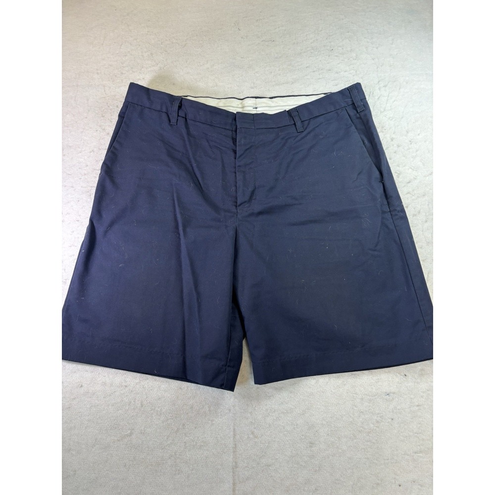 Wear Guard Mens 40x10 Chino Shorts Blue Work Wear Utility Cotton Uniform